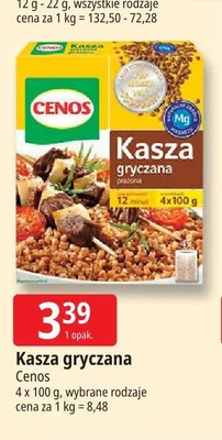Kasza gryczana Cenos promocja w Leclerc