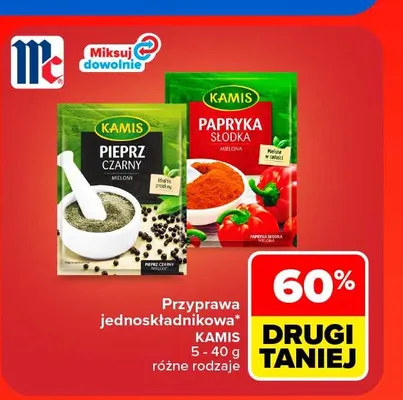 Przyprawa jednoskładnikowa Kamis promocja w Carrefour