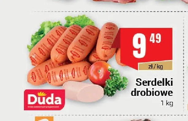 Serdelki drobiowe Duda promocja w Premium Nasz Sklep