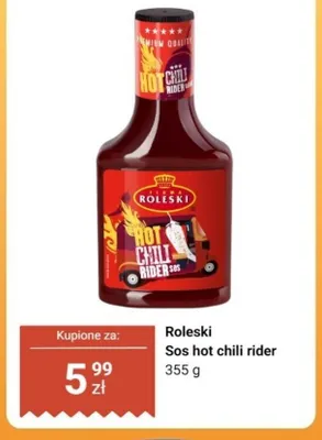 Sos hot chili rider Roleski promocja w Dino