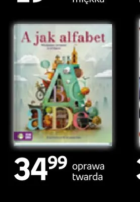 Książka A jak alfabet oprawa twarda promocja w Empik