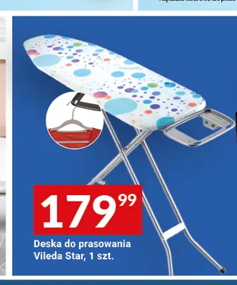 Deska do prasowania Vileda Star promocja w Twój Market