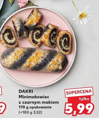Minimakowiec z czarnym makiem promocja w Kaufland