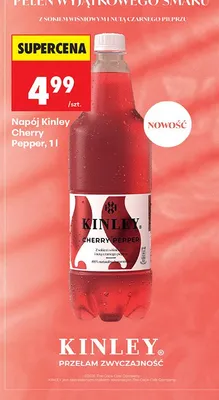 Napój Cherry Pepper promocja w Biedronka