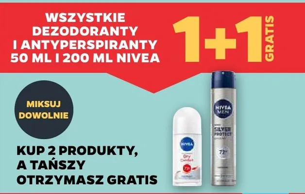 Dezodorant Nivea promocja w Netto
