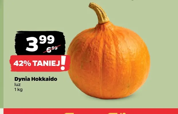 Dynia Hokkaido luz promocja w Netto