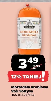Mortadela drobiowa 400 g promocja w Netto