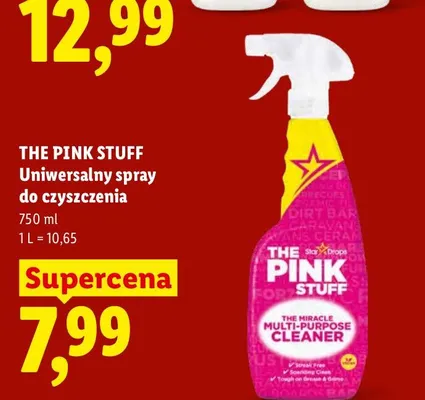 Uniwersalny spray do czyszczenia The Pink Stuff promocja w Lidl