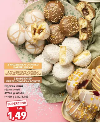 Pączek mini różne smaki  promocja w Kaufland