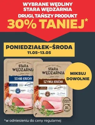 Wędliny Stara Wędzarnia promocja w Netto