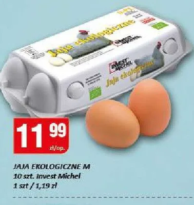 Jaja ekologiczne M promocja w Chorten