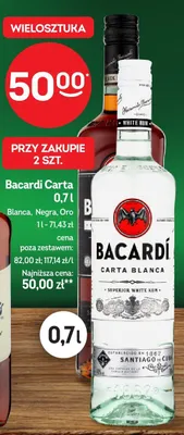Rum Carta Blanca promocja w Żabka