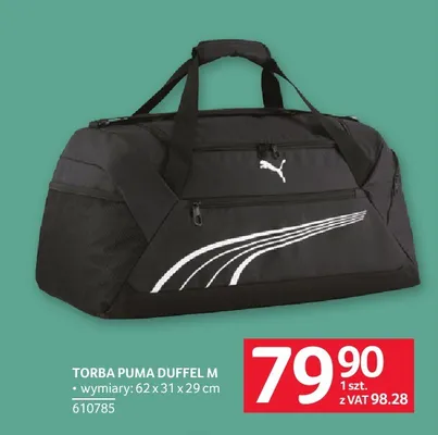 Torba sportowa Puma Duffel M promocja w Selgros