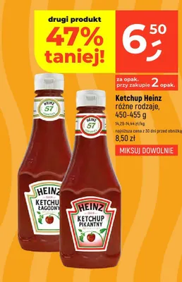Ketchup różne rodzaje promocja w Dealz