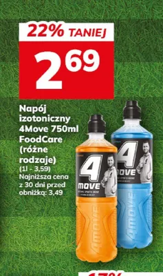 Napój izotoniczny 4Move Active Vitamin pomarańczowy promocja w Hitpol