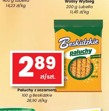 Paluchy z sezamem Wolny Wybieg promocja w emma MARKET