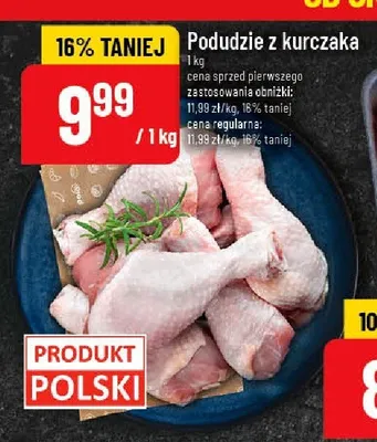 Podudzie z kurczaka promocja w POLOmarket
