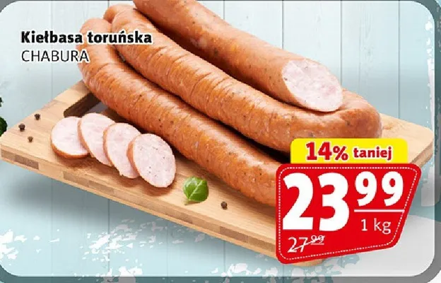 Kielbasa toruńska promocja w Prim Market