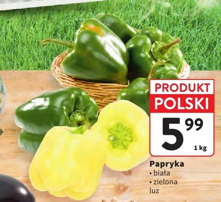 Papryka biała luz promocja w Intermarche