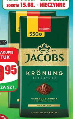 Kawa mielona Jacobs Krönung promocja w Dino