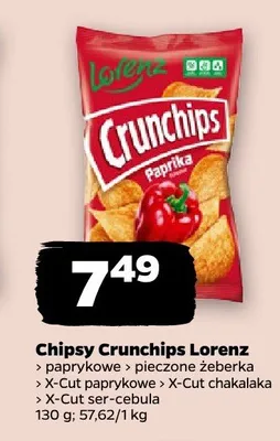 Chipsy Crunchips Lorenz promocja w Netto