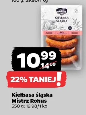 Kiełbasa śląska promocja w Netto
