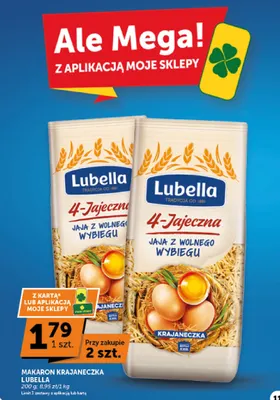 Makaron Krajaneczka Lubella promocja w Euro Sklep