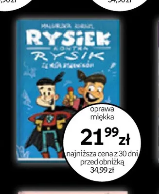 Książka Rysiek i Królik promocja w Empik