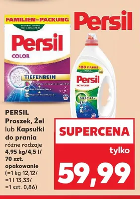 Żel do prania Persil promocja w Kaufland