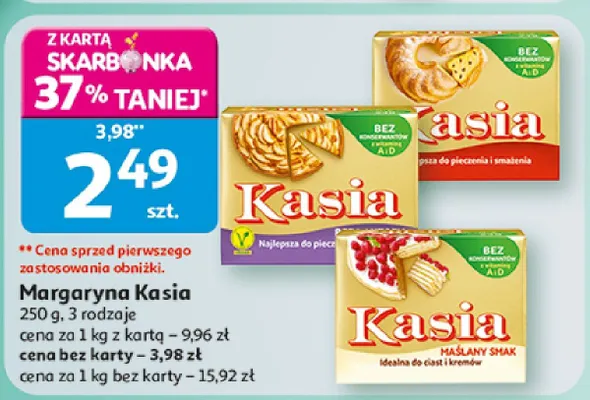 Margaryna Kasia promocja w Auchan