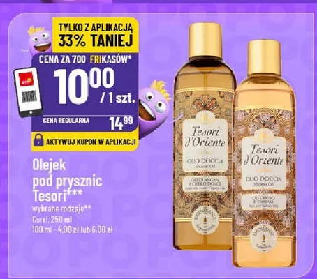 Olejek pod prysznic Tesori d'Oriente Byzantium, Hammam promocja w POLOmarket