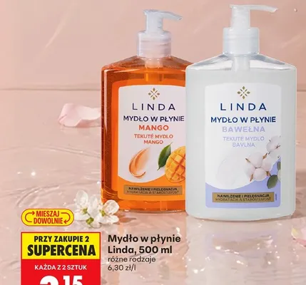 Mydło w płynie, różne rodzaje promocja w Biedronka