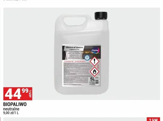Biopaliwo neutralne Stapar promocja w Merkury Market