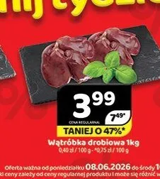 Wątróbka drobiowa Polska promocja w Delfin