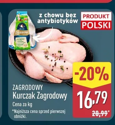 Kurczak Zagrodowy promocja w Aldi