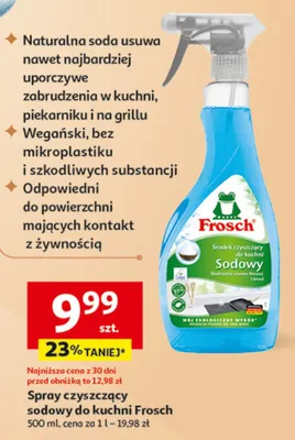Spray czyszczący sodowy do kuchni promocja w Auchan