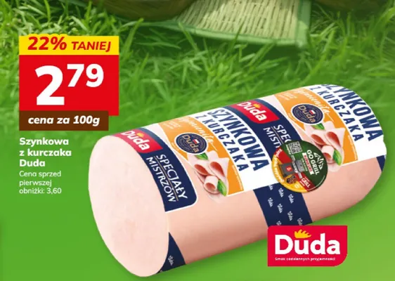Szynkowa z kurczaka Duda Mistrzów Specjały promocja w Hitpol