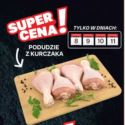 Podudzie z kurczaka promocja w Chorten