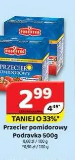 Przecier pomidorowy Podravka promocja w Delfin