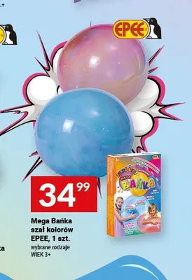 Mega Bańka szał kolorów EPEE promocja w Twój Market