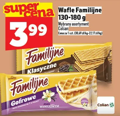 Wafle Familijne promocja w TOPAZ