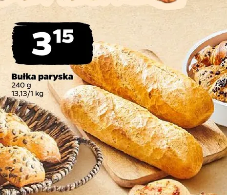 Bułka paryska promocja w Netto