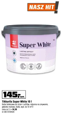Farba Super White promocja w OBI
