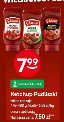 Ketchup łagodny promocja w Żabka