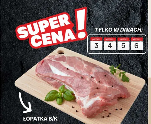 Łopatka b/k promocja w Chorten