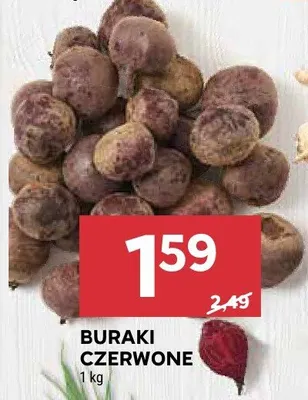 Buraki czerwone promocja w Stokrotka