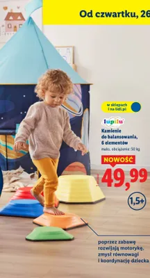 Kamienie do balansowania, 6 elementów promocja w Lidl