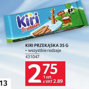 Kiri przekąska serowa promocja w Selgros