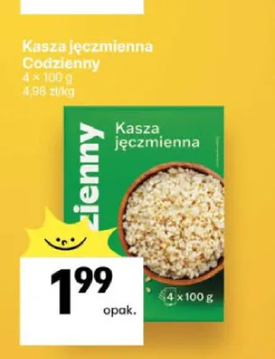 Kasza jęczmienna Codzienny 4-pak promocja w Delikatesy Centrum
