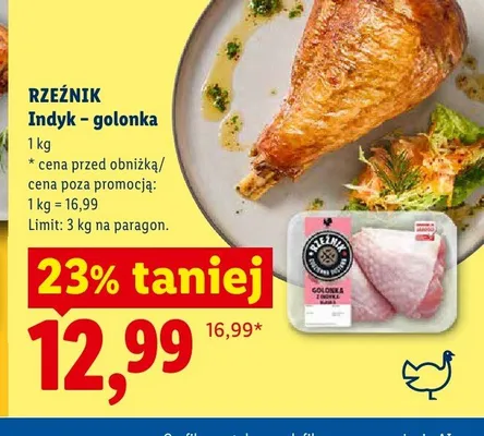 Golonka z indyka Rzeźnik promocja w Lidl